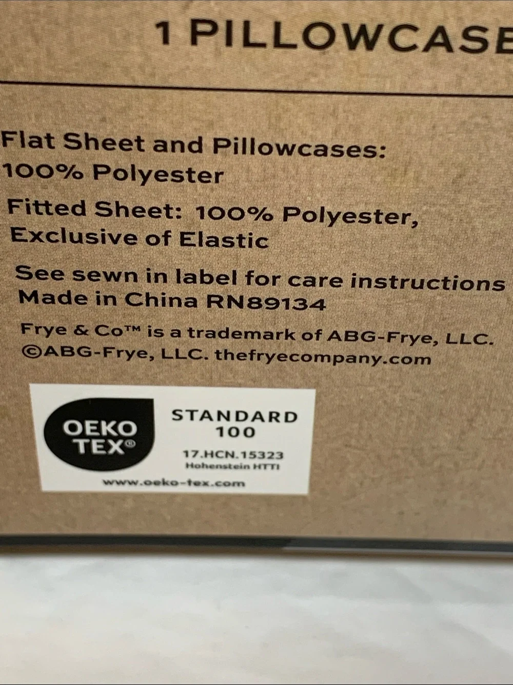 FRYE and CO TWIN/TWIN XL Bedding Set Tan 3 Piece Aztec Southwest Desert Boho NWT